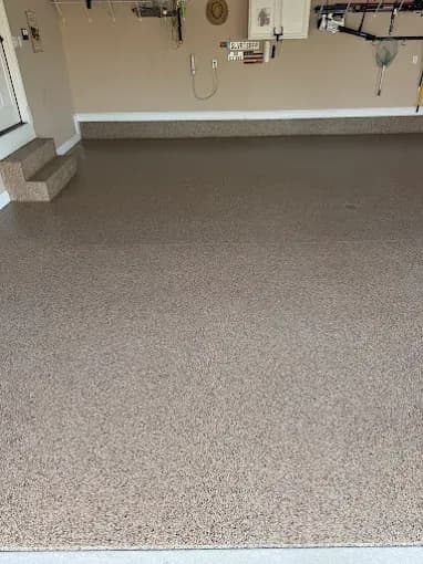 Garage floor coating